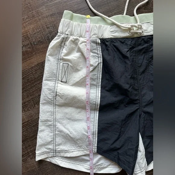 NWOT Free People FP Movement Sun Daze BoardShorts Navy Combo Colorblock XS & S - Picture 14 of 16